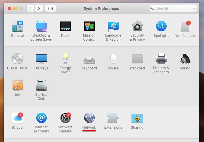 macos mojave er not working