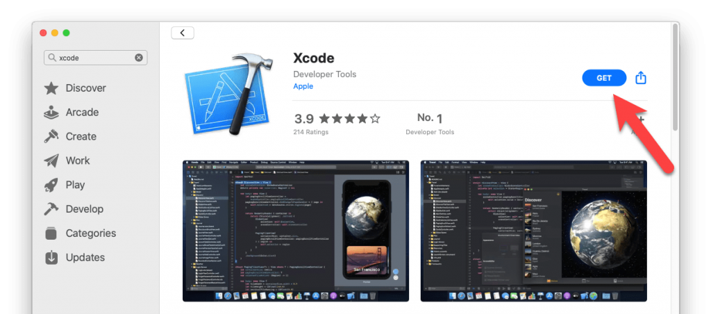 install xcode windows