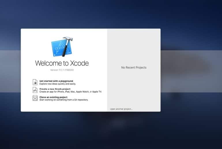install xcode windows 10