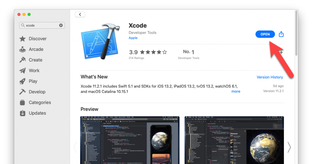 xcode 12 download catalina