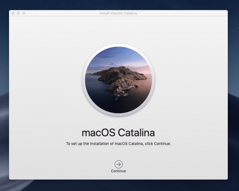 update to catalina from mojave