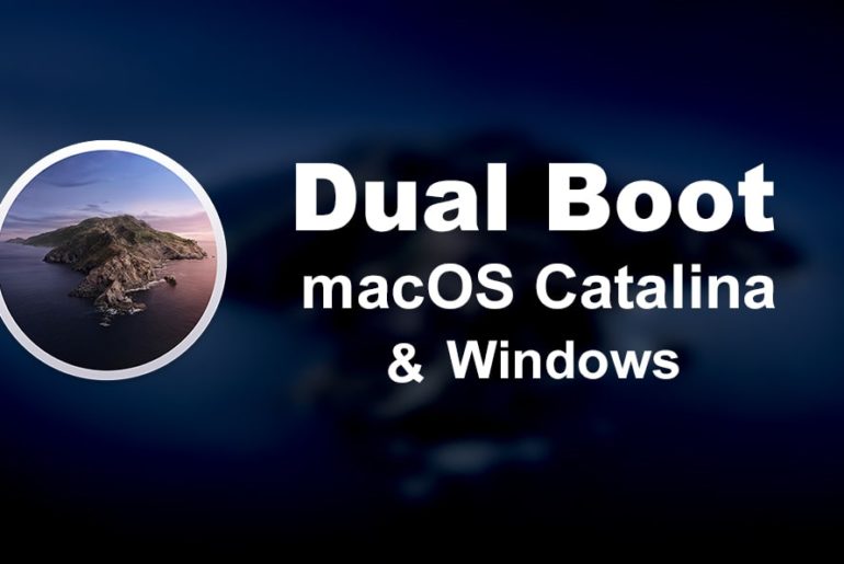 dual boot macos catalina and windows 10