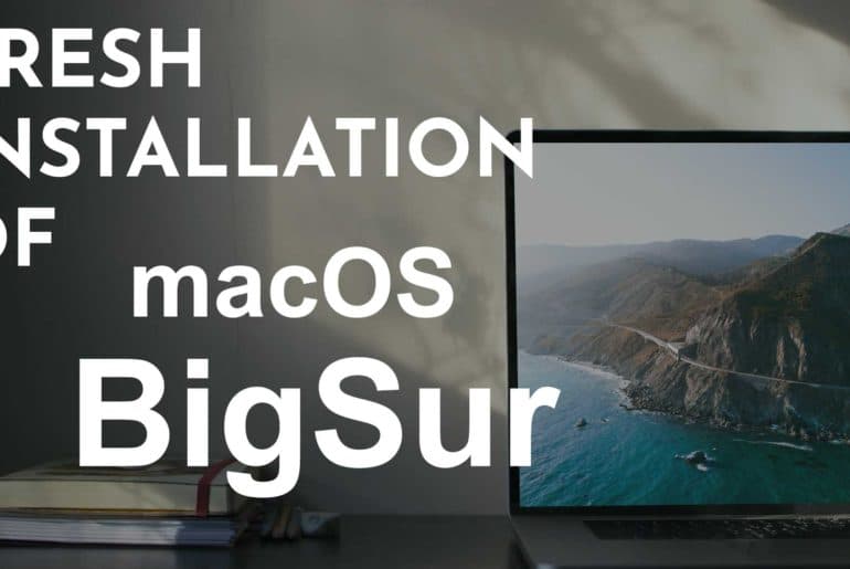 installing big sur on mac