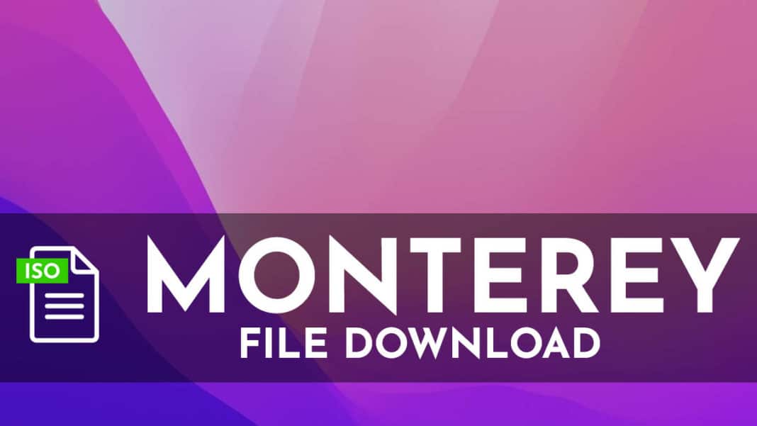Monterey download the last version for windows