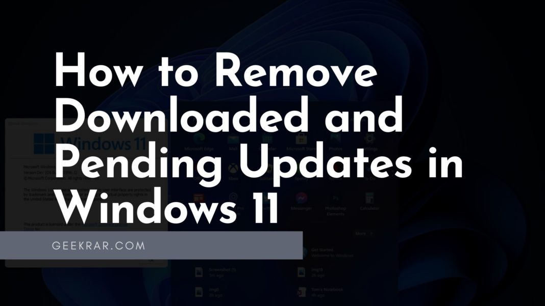 upgrade to windows 11 pending download